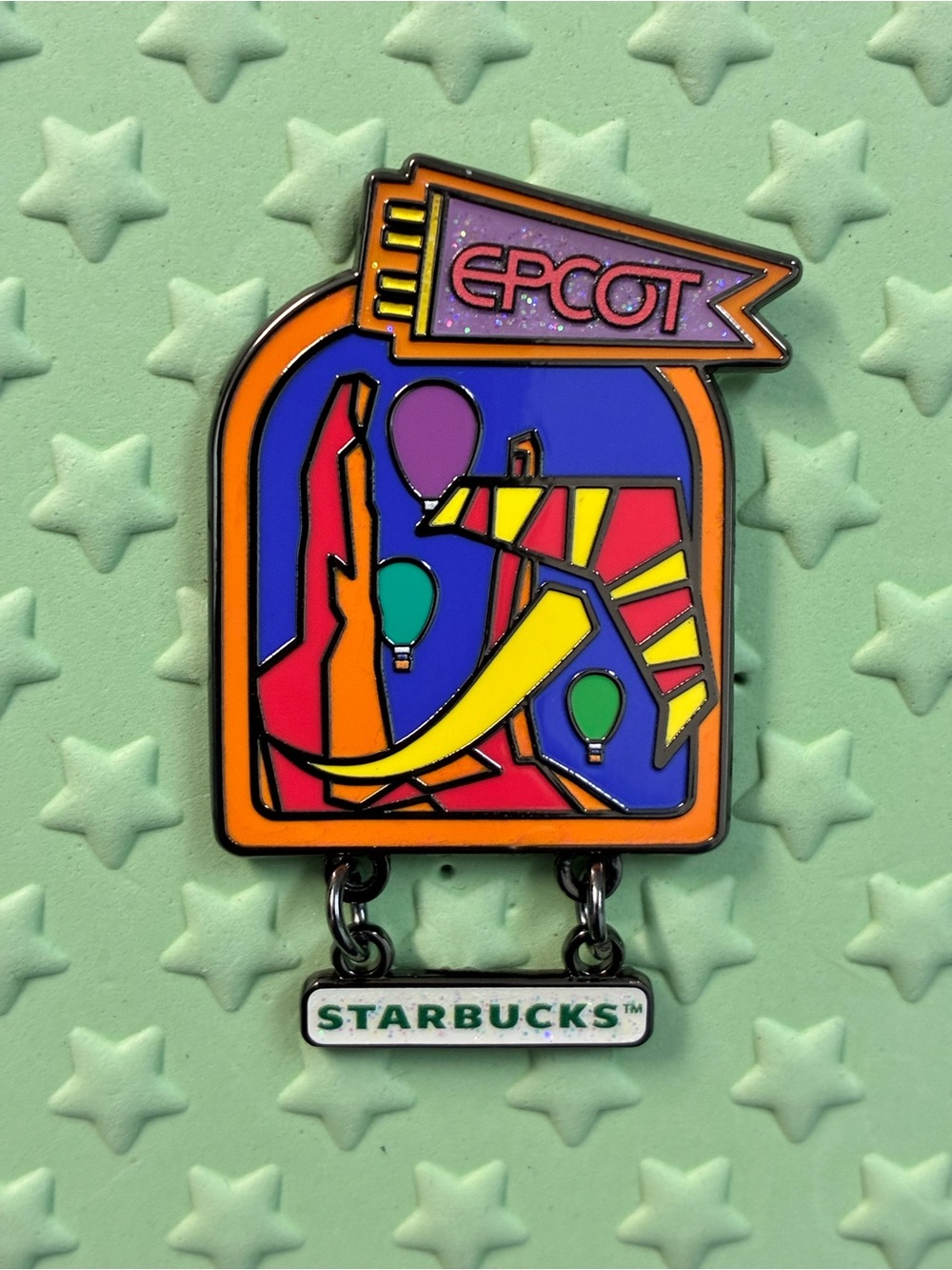 2026 Disney Starbucks Soarin, Around the World Pin